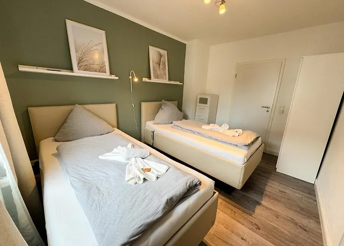 Apartmán Fuer 5 Gaeste Grosse Kueche Messe- Und Citynah *